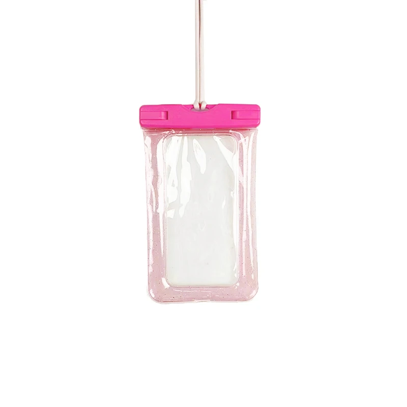 Promotion creative pattern strong sealing  waterproof phone case waterproof bag for documents for  play by the sea