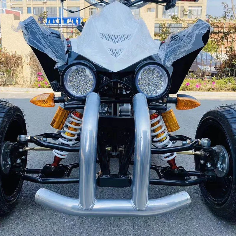 Adult  ATV Powerful Three-wheeled ATV 200CC Electric Start Inverted tricycle ATV
