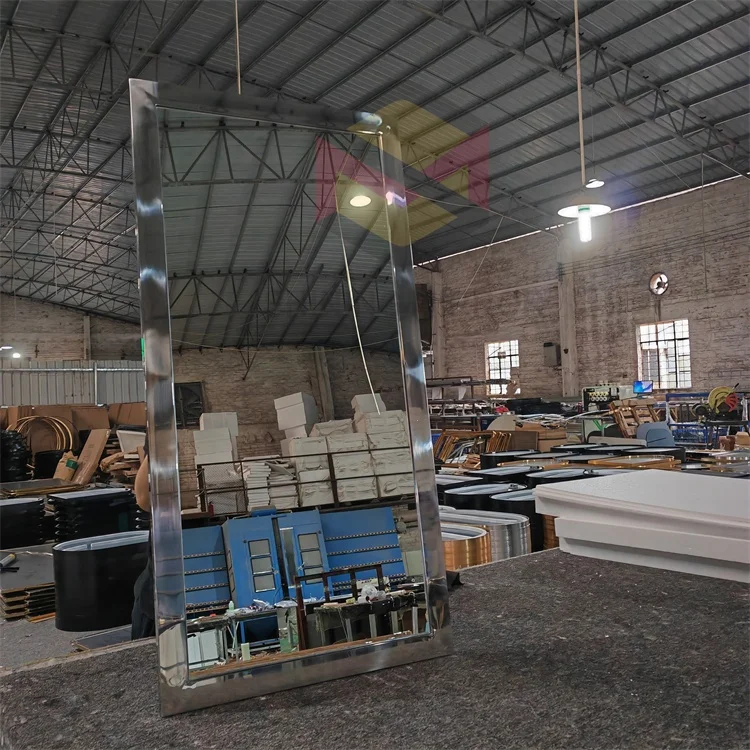 rectangle frame bathroom wall mirrors for home decor wall metal frame frame mirror stainless steel mirror wall decor