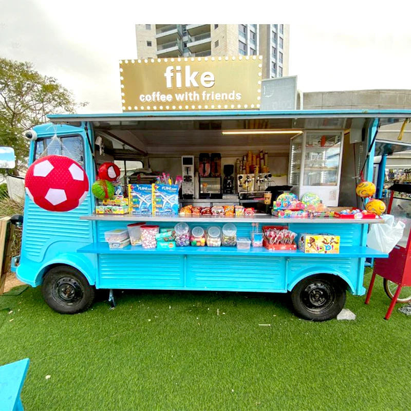 Ice Cream Hot Dog Food Carts Mobile Food Trucks Sale In China