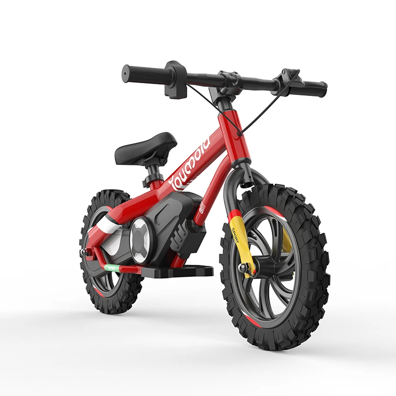 Well-balanced 2 Wheel Kids Balance Bike with Pedal 16Inch 150W Motor Powered by 4Ah Battery Balance Bike Electric Kids Load 75Kg