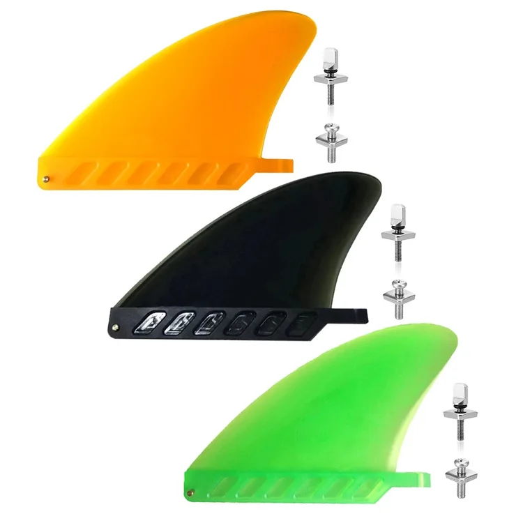 Ready to ship High quality Eco friendly wholesale US 4.7' Flexi TPU fin for inflatable SUP Paddle board