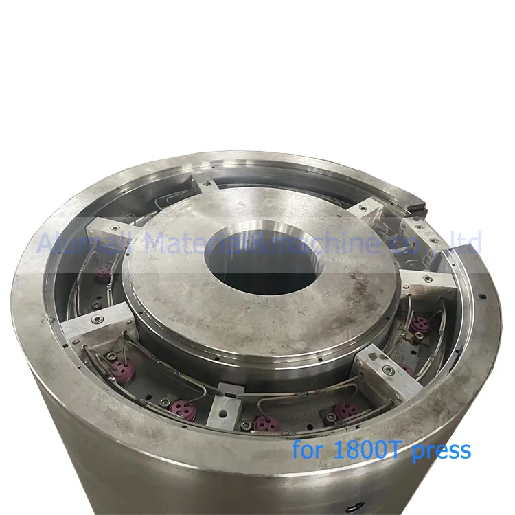 Aluminium And Copper Extrusion Press Container Complete Set With Heater for 1500T extrusion press