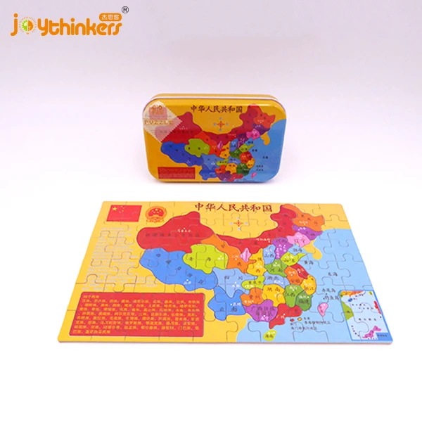Fairy Tale Jigsaw Puzzle for Kid in a Colorful Tin Box Portable and Educational Puzzle Toy for Imagination and Early Development