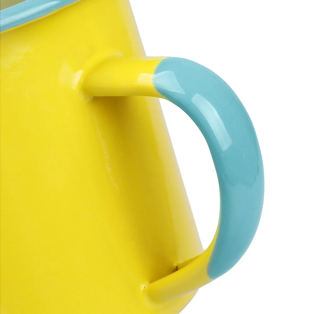 Vintage Souvenir Enamel Coffee Cup Enamelware Custom Enamel Camping Campfire Mug Retro Mug Wholesale