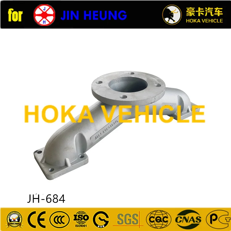 Genuine JH Air Compressor Exhaust Pipe JH-684 for Heavy Duty Truck