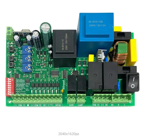 Hiland SL2003 Automatic Sliding Gate Opener Control Board PCBA Controller Circuit Board for AC Motor