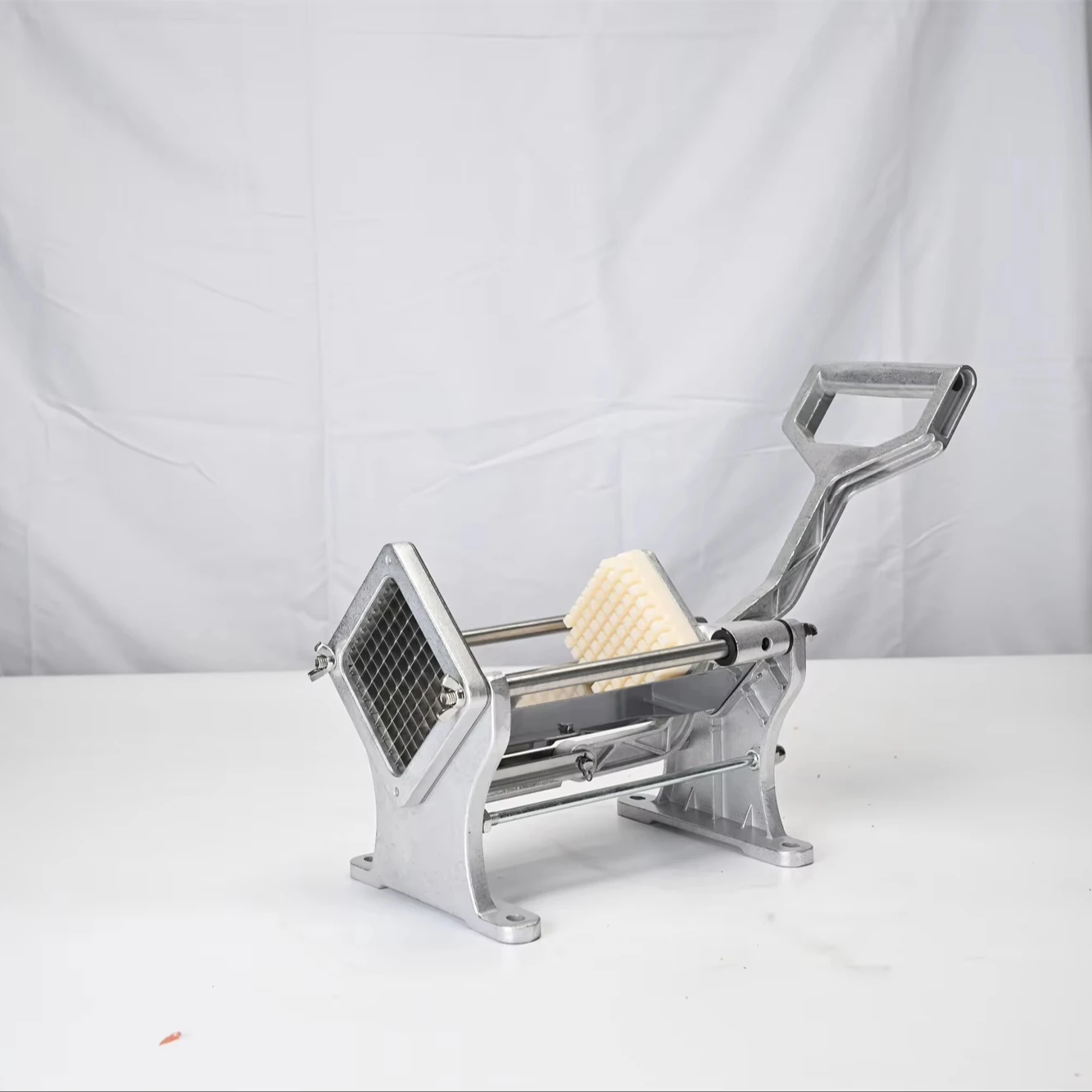 Low Price Manual potato Cutting Machine Horizontal Fries Cutter French Fry Cutter Machine Manual French Fries Cutter