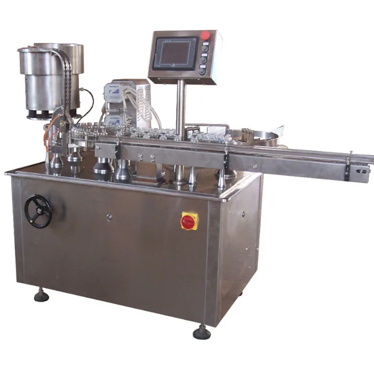 low price automatic small vial liquid filling and sealing machine for vial 10-30ml GMP and ISO grade