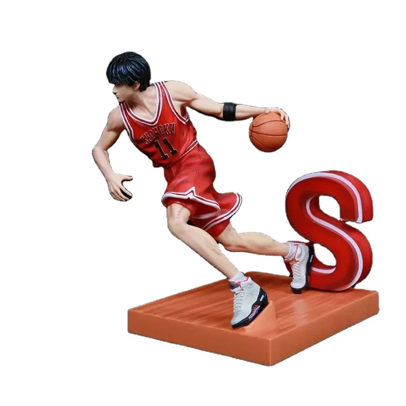 OEM Customized PVC Resin toys HIGH Quality Action & toy Xiangbei Five Tigers small forward anime figures SLAM DUNK Kaede Rukawa