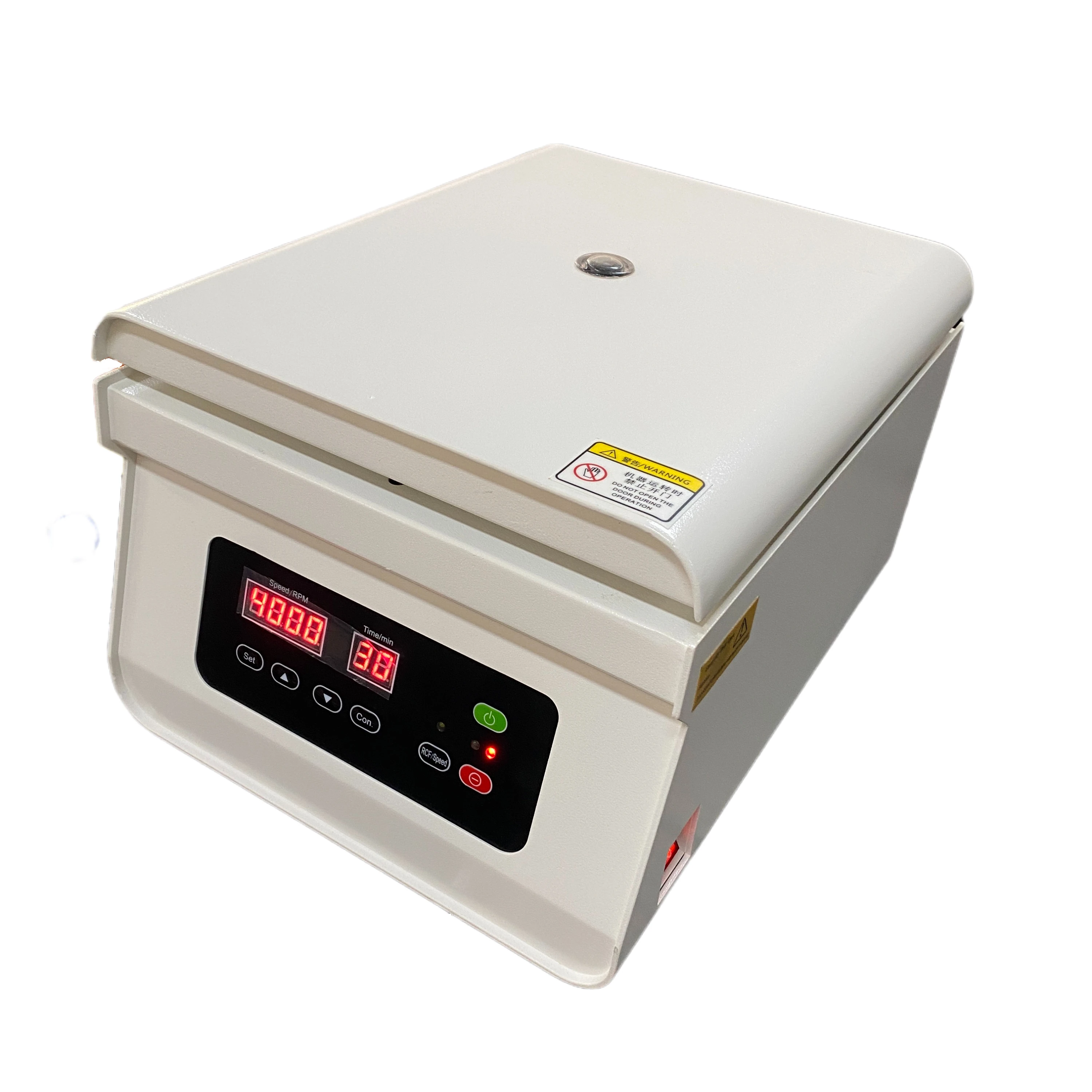 Table top stainless steel hospital clinic Low speed medical centrifuge 4000rpm LCD display with  24 tubes 10ml blood tube
