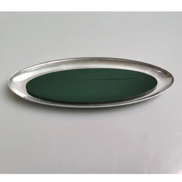 Factory High Quality Chrome Car Body Stickers Logo 175mm 145mm Oval Front Grille & Rear Tailgate Emblem For FORD FOCUS