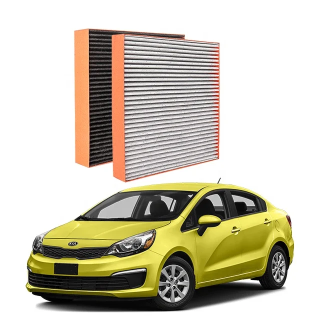 Good performance car spare part activated carbon N95 auto air cabin filter for Kia/Hyundai 97133-3K000