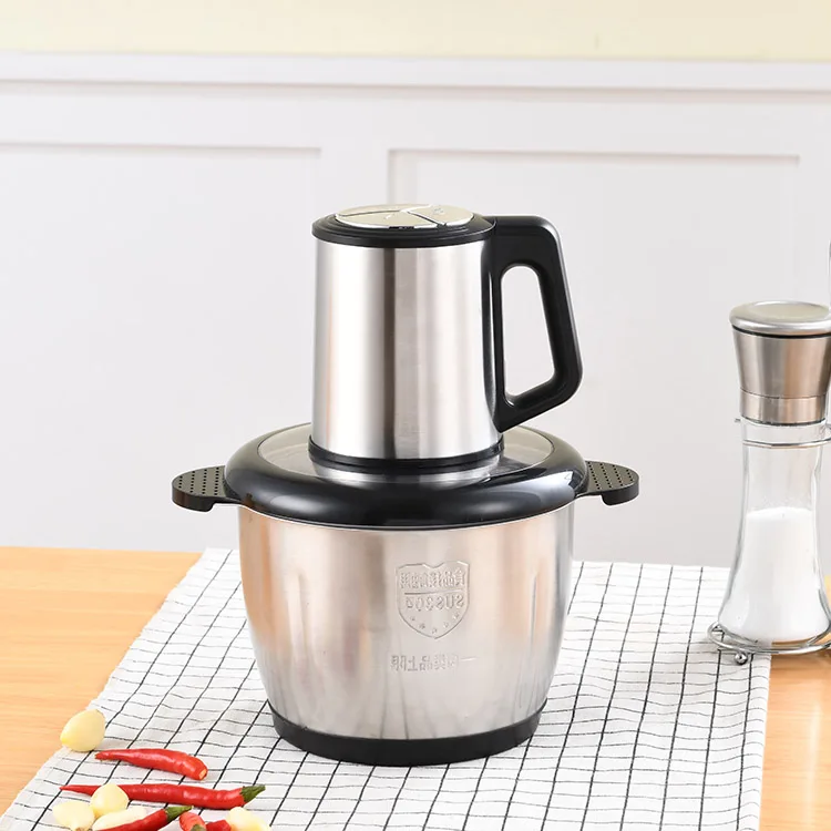 food processor and vegetable meat chopper slicers electric mini 2l 3l meat grinder machine for home kitchen commercial use