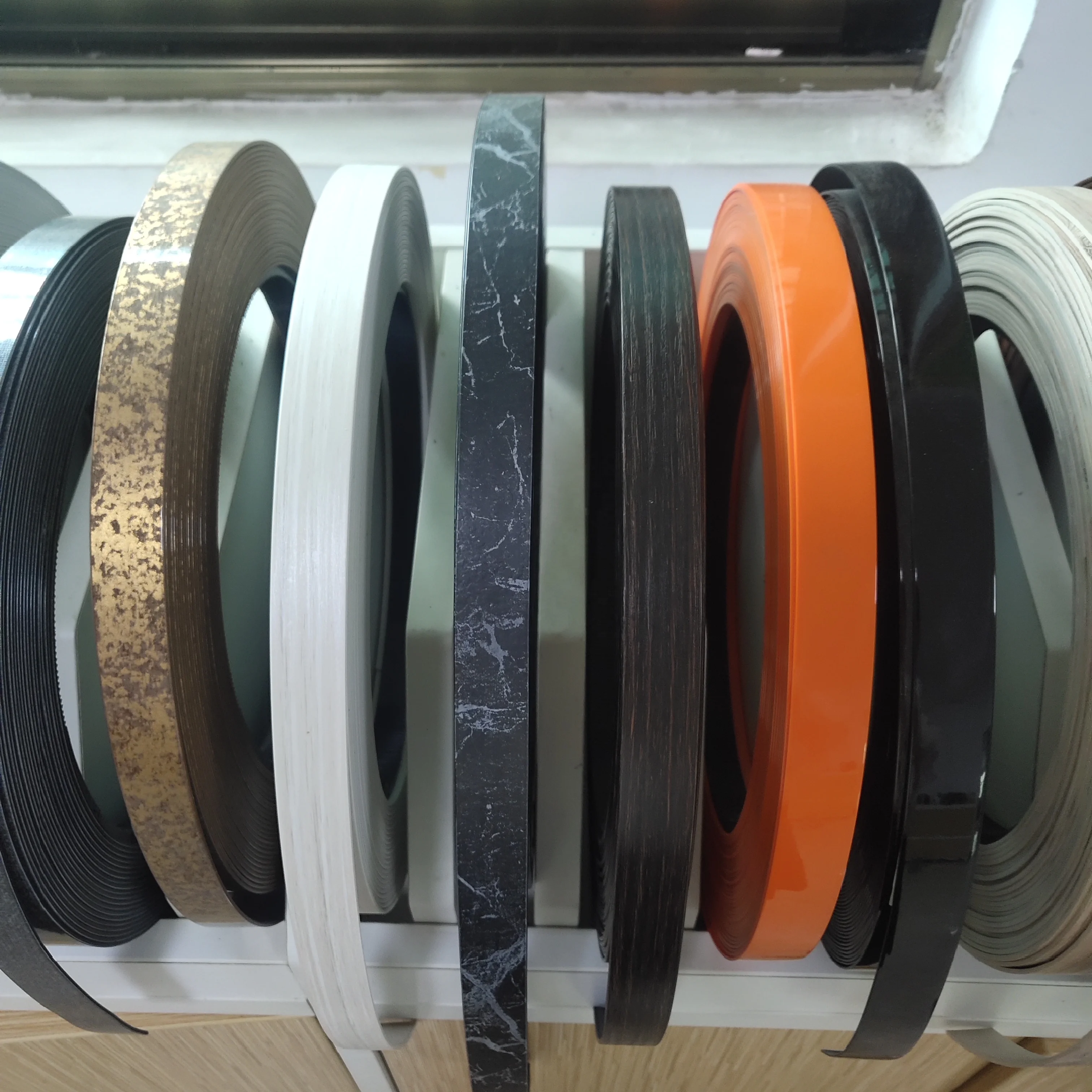guangdong factory pvc edge banding tape for furniture protection high quality
