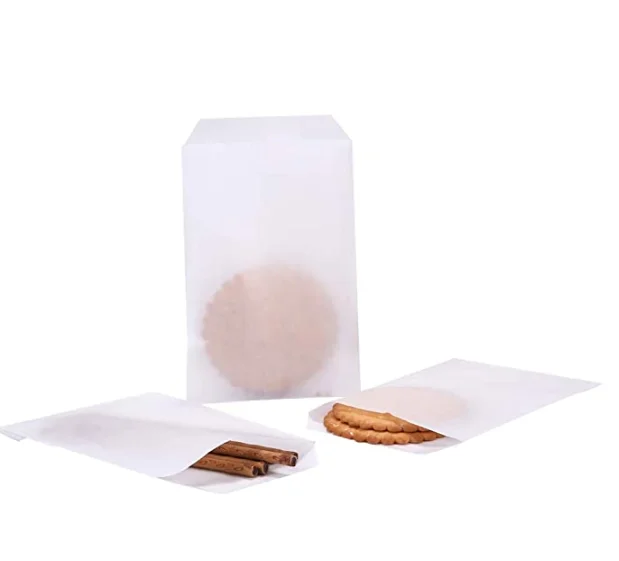 Waxed Paper Bag 6 x 7 x 3/4. Appx. 100/pack