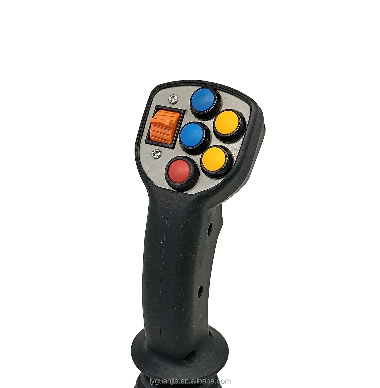 Industrial Handle With Grip Supplier  Hall Effect Joystick With a Variety of Grip Deadman Switch
