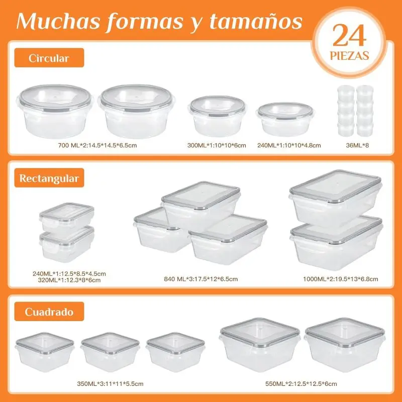 Food Storage Containers Fresh Boxes Food Preservation Kitchen  Food Packaging Containers