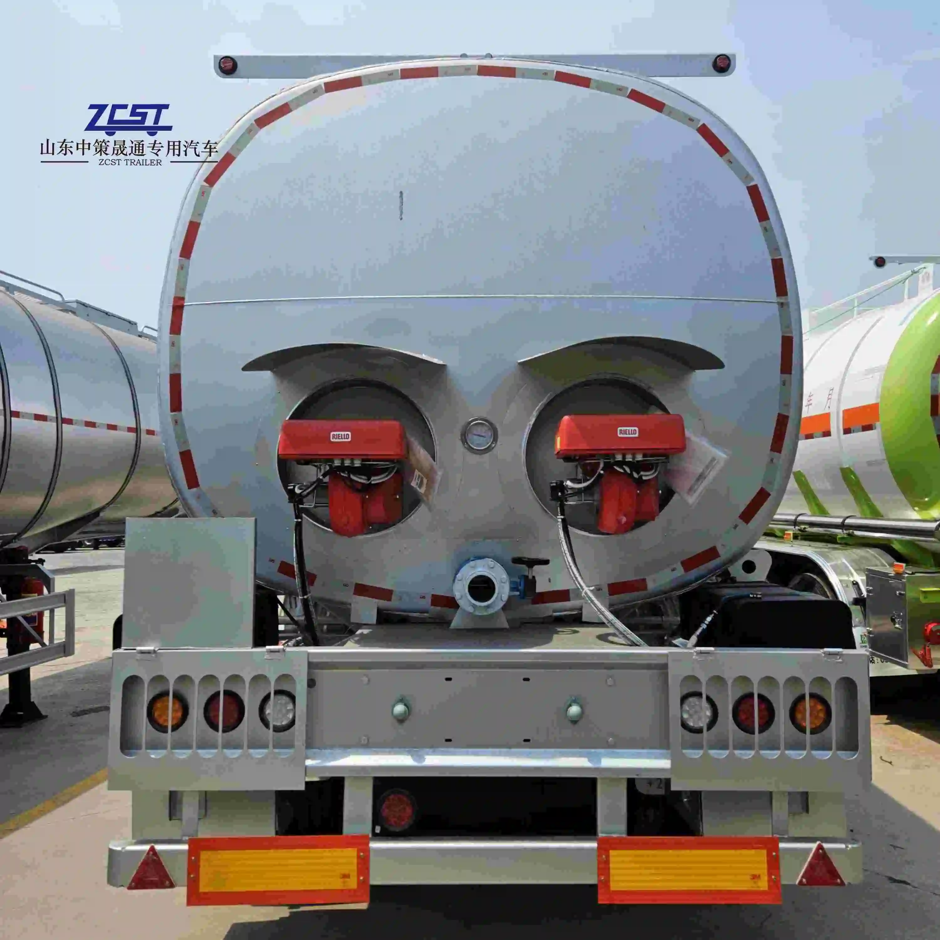 3 Axles Asphalt Tank Semi-trailer Liquid Bitumen Tanker Semi Trailer 50000L Fule Tanker Truck Trailers