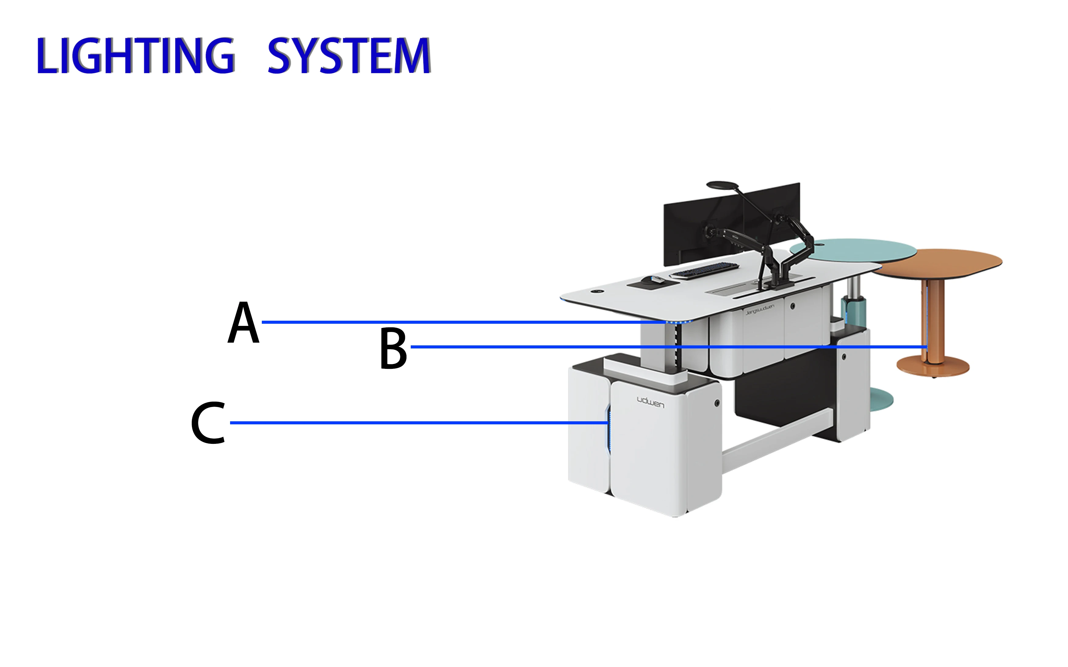 User-Customized control room desks - Tailored Solutions for Unique Needs E003