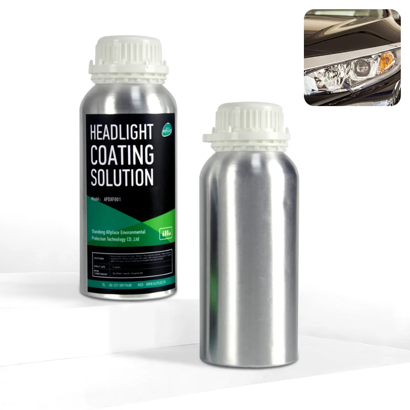 Allplace Car Headlight Repair Fluid Auto Headlamp Repair Auto Lamp Renovation Fluid