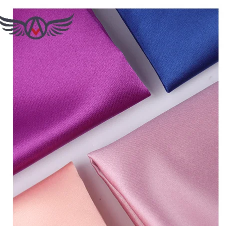 High Quality Glossy Printed 100% Polyester Fabric Satin Keqiao Shaoxing
