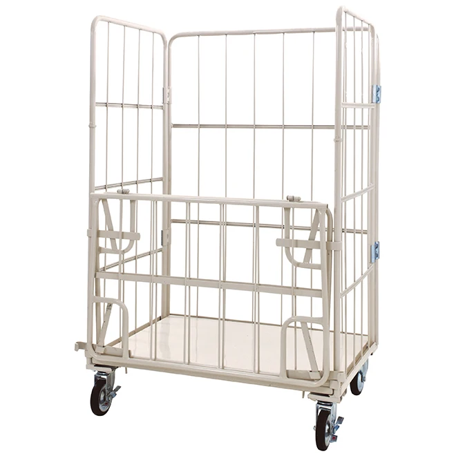 High quality convenient warehouse chicken wire roll cage car