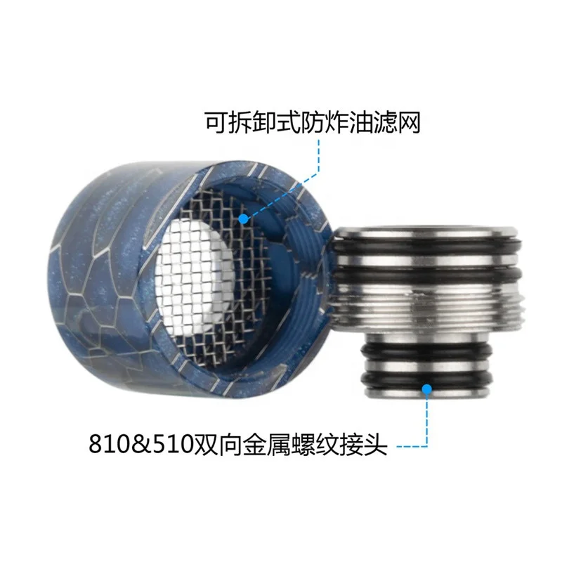 Съемный капельный наконечник AS272FS из смолы 510 и 810