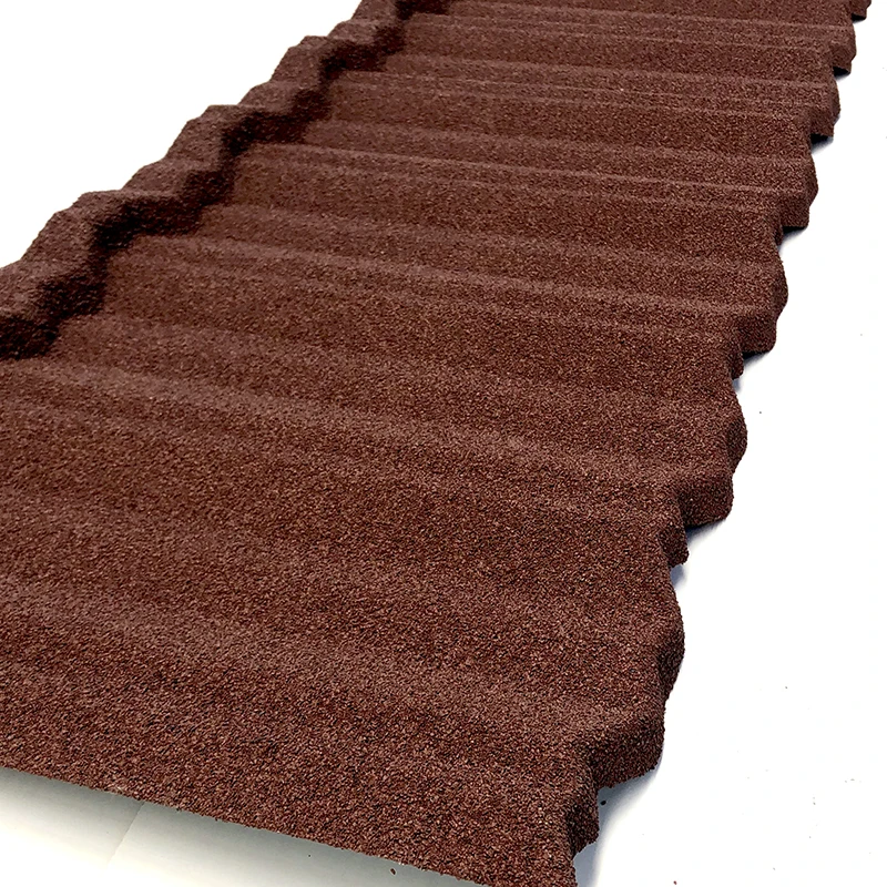 New Building Materials Aluminium Stone Corrugated Metal Roofing Sheet