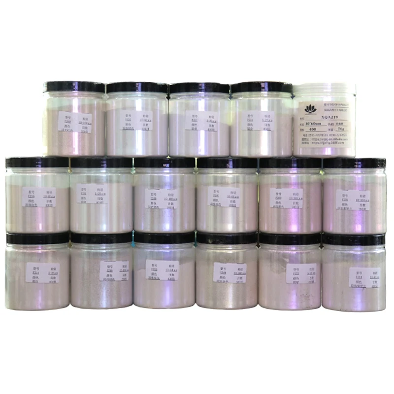 Wholesale Nail Chameleon Nail Aurora Mirror Chrome Mermaid Pigment Holographic Nail Powder Mirror Powder