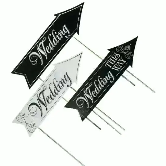 High Quality Party Supplies  Wedding Decoration friendly ornaments Wedding Signs