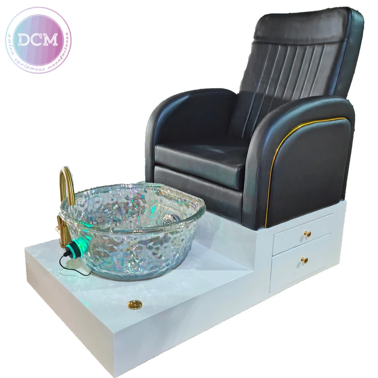 used skin relax total cream spa leather cover massage pedicure chair in dubai iv therapy inflatable