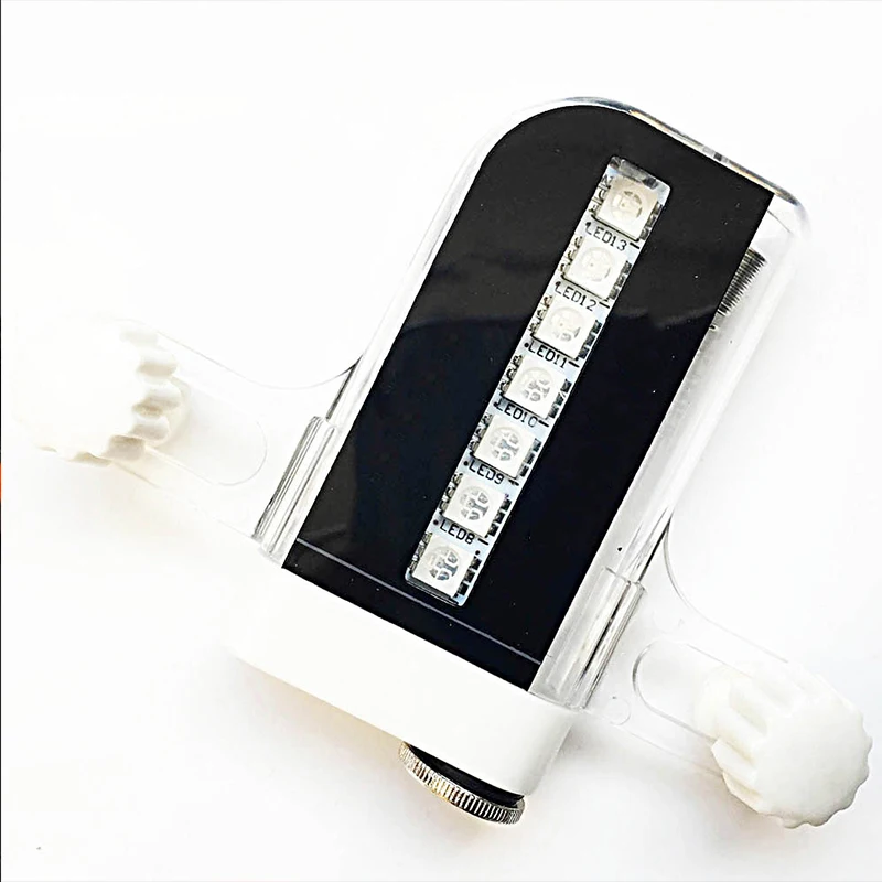 TAIKOO 8 LED Colorful Mountain Bike Flash Spoke Warning Light Signal Reflective Bicycle Wheel Light Cycle Tyre Light