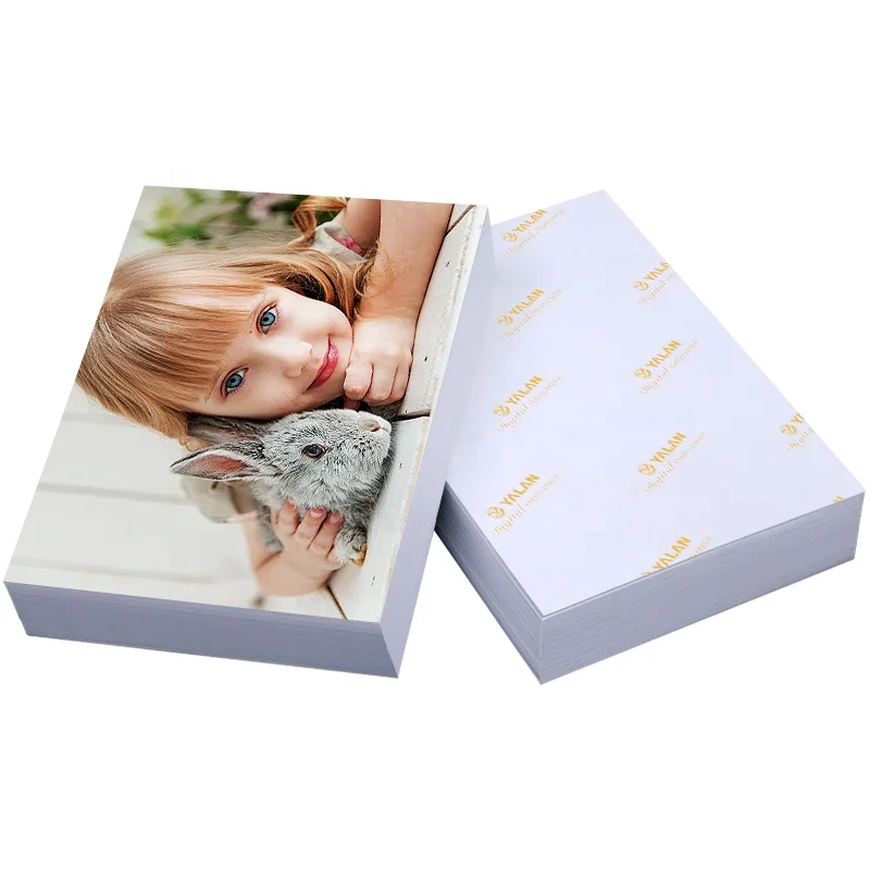 Custom A4 A3 5*7 6*8 Inkjet Printing Premium Glossy Photo Paper 180g 230g 260g Color Inkjet Glossy Photo Paper Wholesale