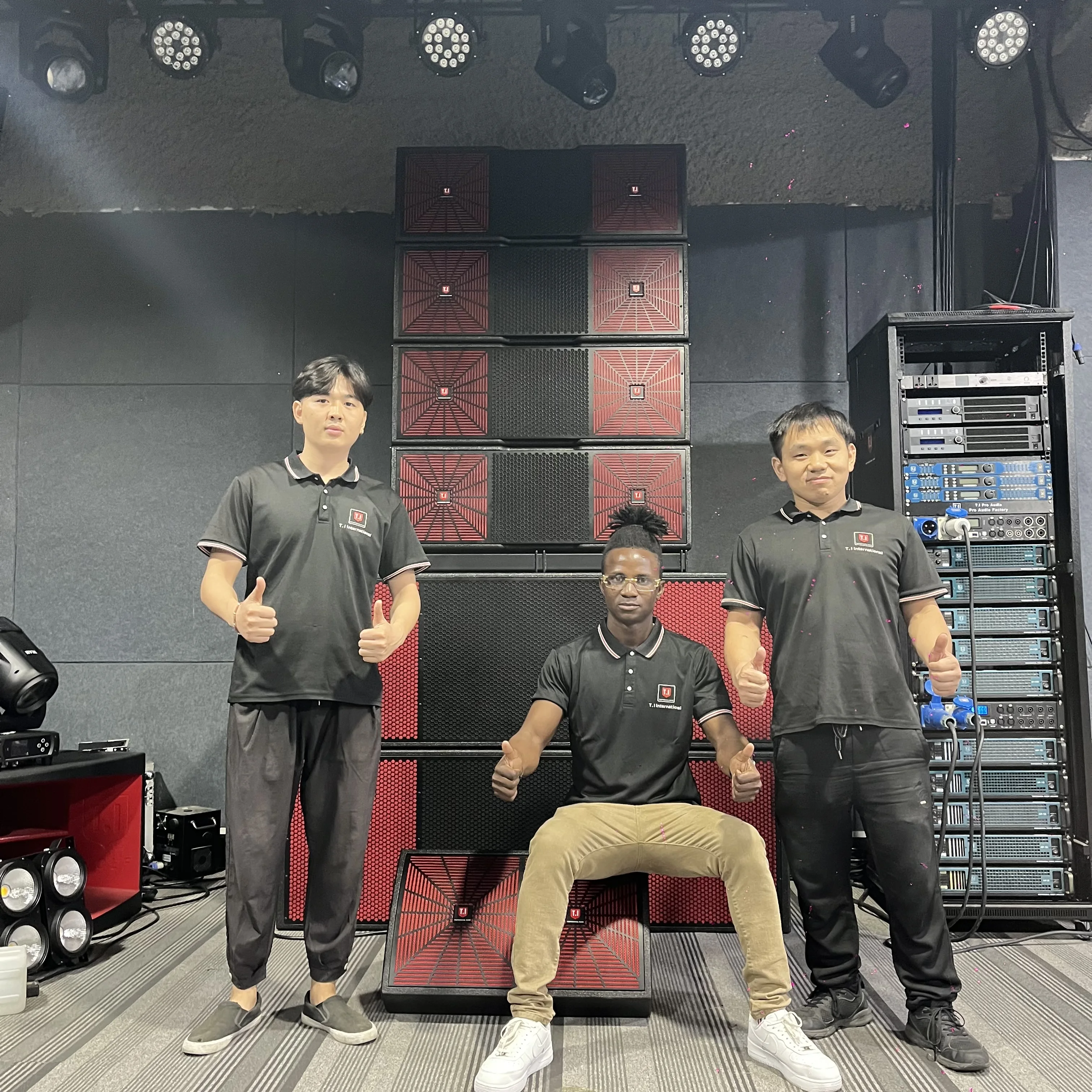 T.I pro audio 2-Way Line Array Speaker double 21-inch Outdoor show  subwooferProfessional Sound System