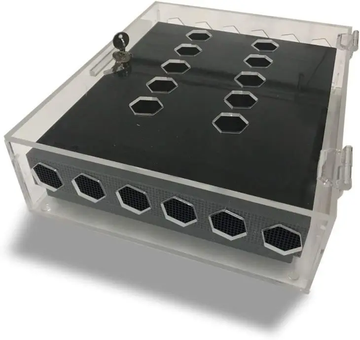 PlayStation 4 Pro акриловые игровая консоль безопасности коробка