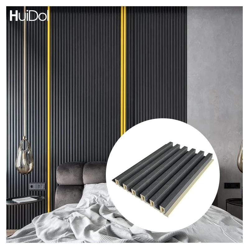 Used in Interior Decoration with Waterproof and Fireproof WPC Wall Panel Customize Modern Wood Plastic Composite CN;SIC Huidol