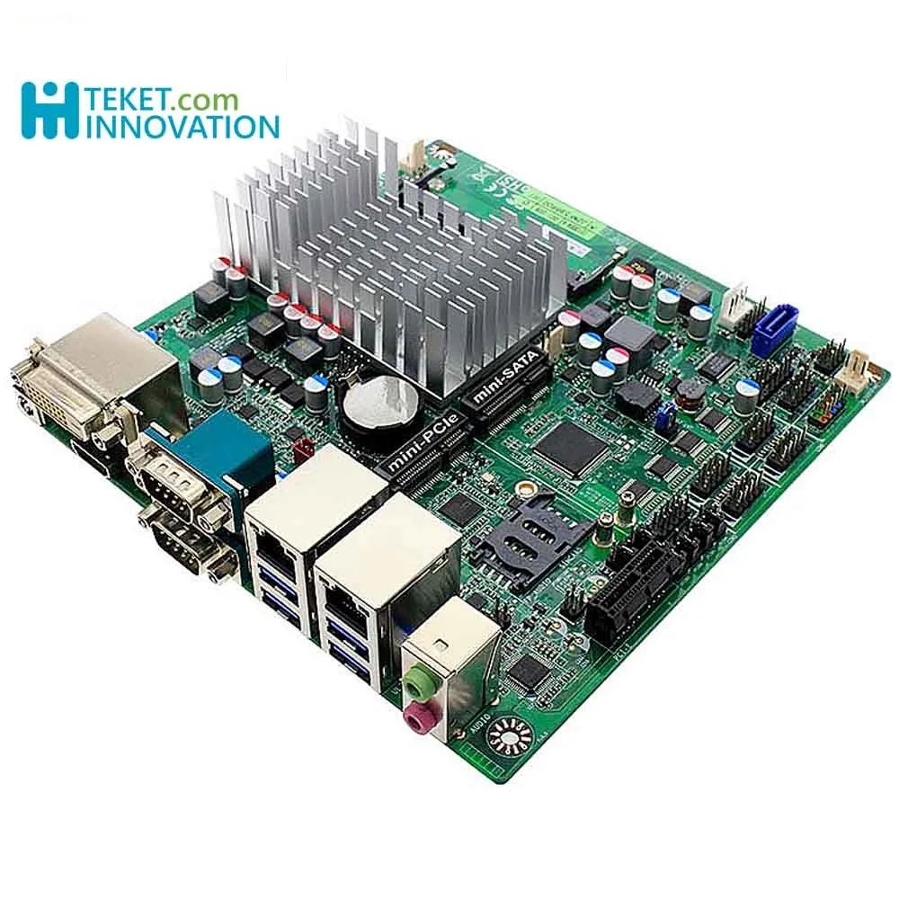 For Jetway NF596 Mini-ITX Industrial Motherboard Intel Celeron Braswell N3160/3150 SoC Processor Support HDI, DVI-D, LVDS