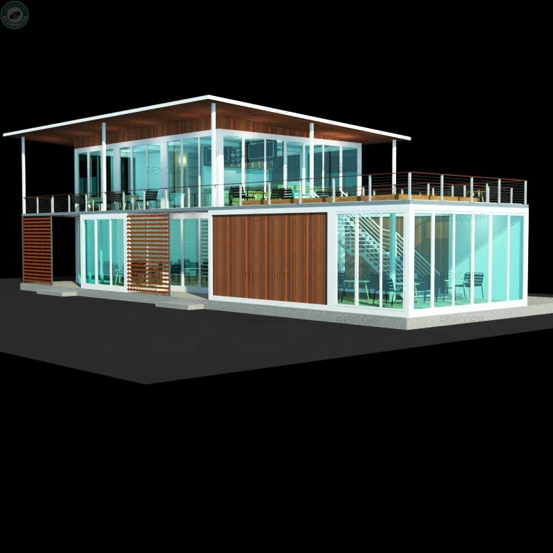 40ft Flatpack Container Club Container Rumpus Room Entertainment Club Outdoor Billiard Room