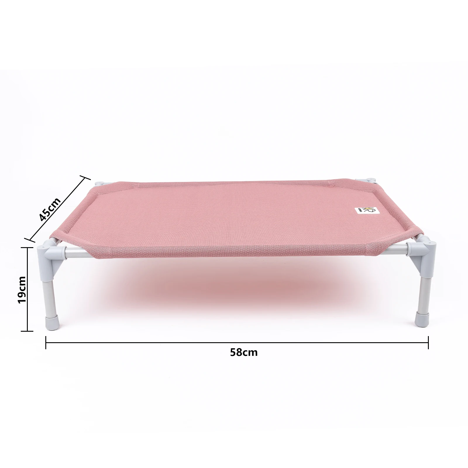 Outdoor Portable Lightweight Raised Pet With Skid-Resistant Feet Sturdy And Breathable Mat Elevated Dog Bed