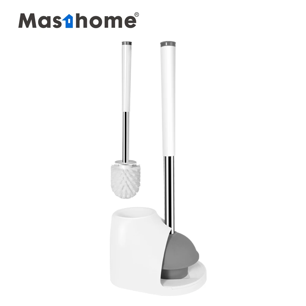 Masthome Factory Price Pet Tpr Bathroom Toilet Cleaning Plunger And Bowl Brush Combo With Holder
