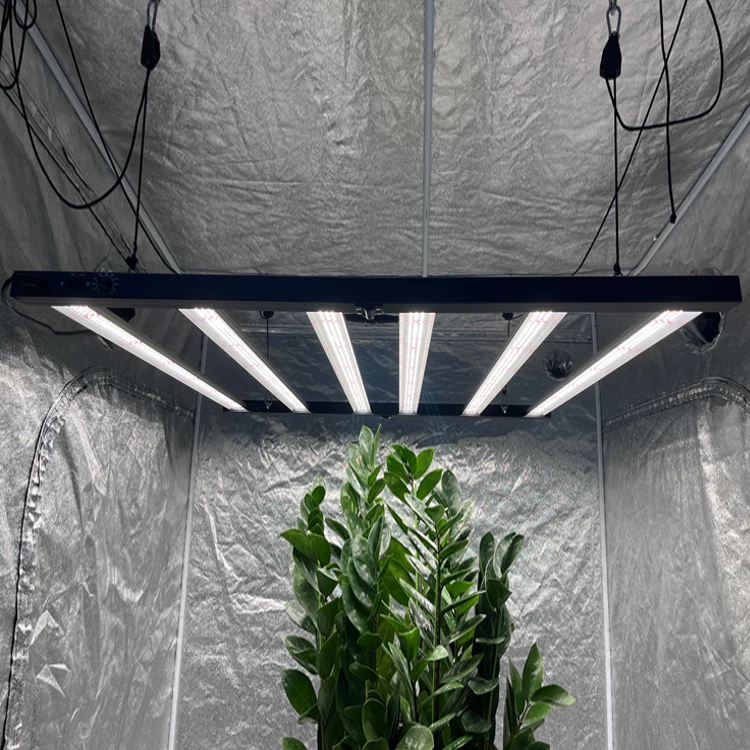 LM281B 720W LED Grow Light IP65 Waterproof Spectrum 660nm Foldable 0-10V Rack Vegetative Plant Growth Bloom Veg