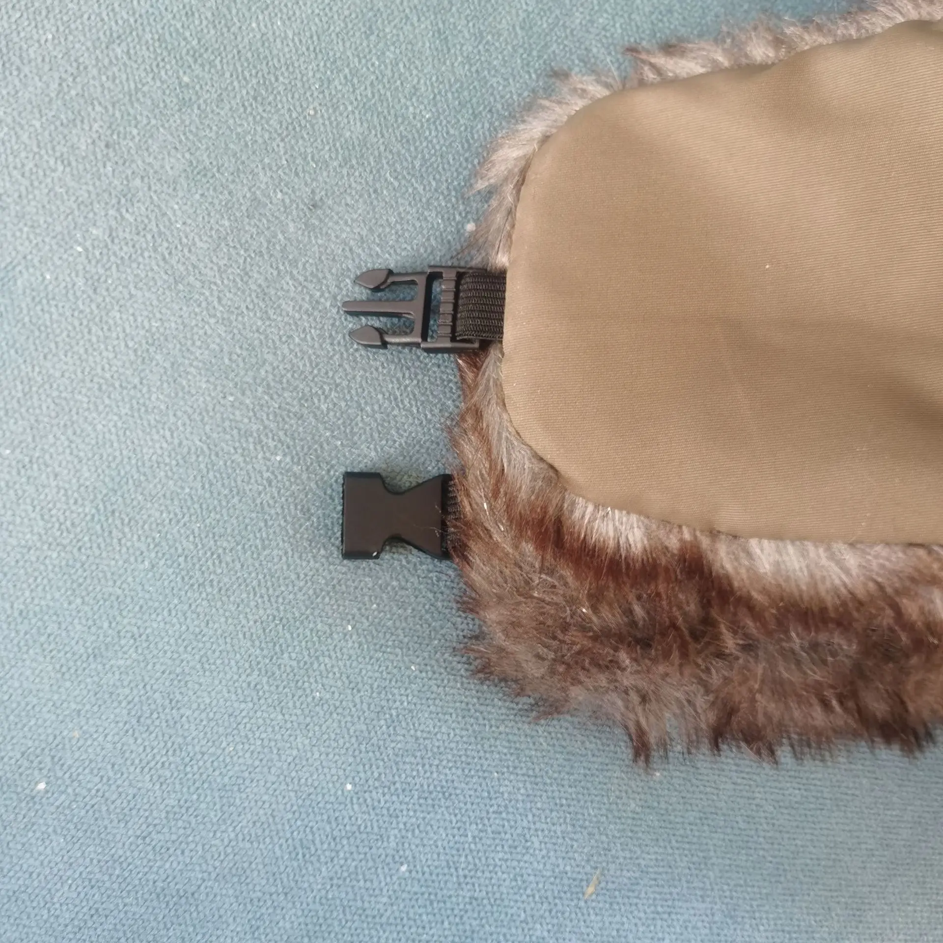 Winter Warm Cotton Pilot Hat Waterproof Terylene Ear Protection with Wind and Cold Digital Printed Lei Feng Tower Velvet Hat