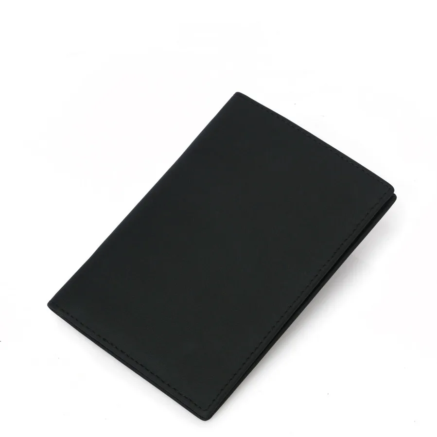 Passport holder leather Rfid blocking travel PU leather passport cover wallet