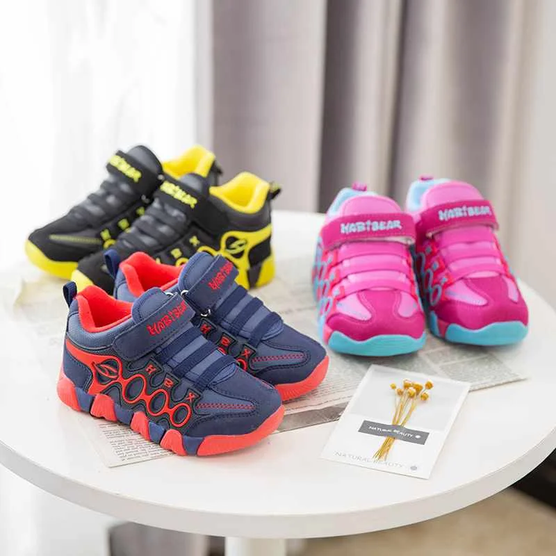 
Custom Logo Kid Sport Shoes Breathable Children Running Footwear 