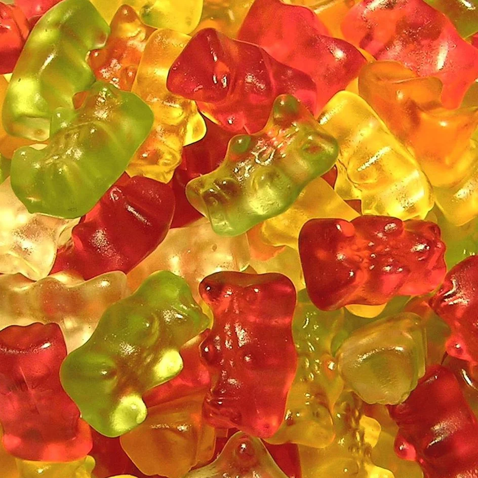 confectionery multiple colors Gummy vitamins halal gelatine sweets bear gummy candy