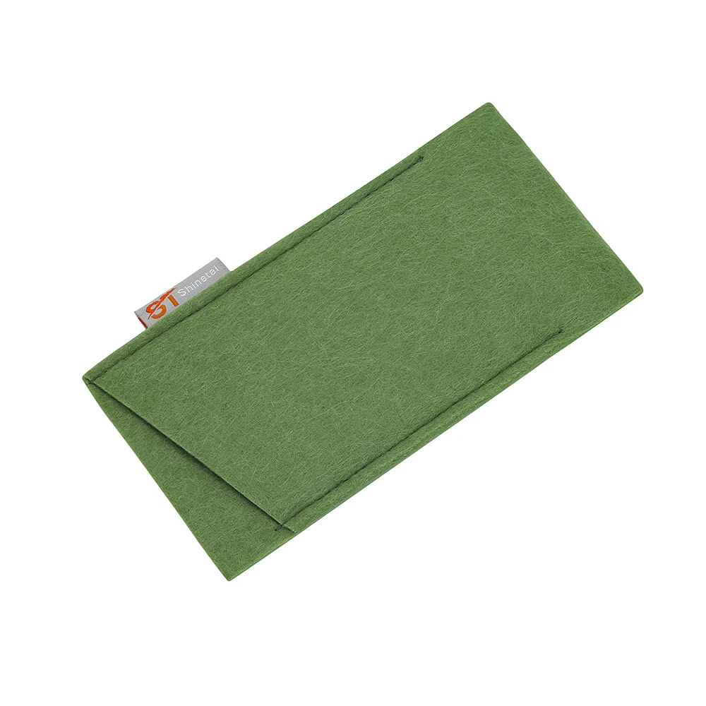 New Designer Custom Logo Soft Felt Pouch Bag for Sunglass Packaging Eyewear Accessories