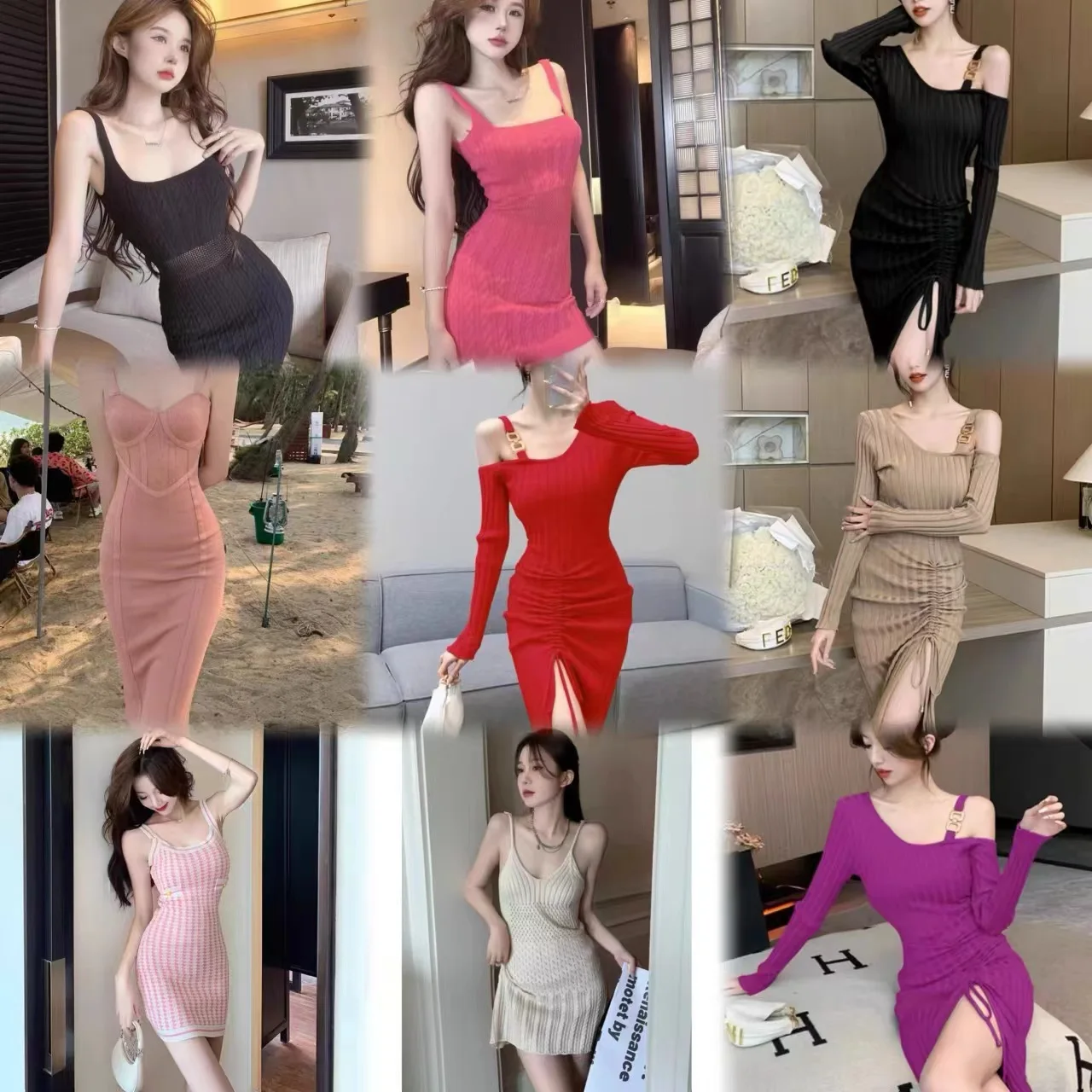 American high-end skirts for women summer 2024 new short-sleeved women in long chiffon print dresses