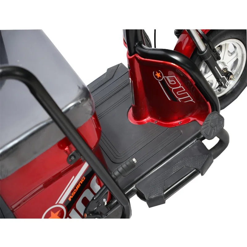 High Quality 2000W Electric Scooter Big Seat 3 Wheels 45km/h Speed 60V 50km  Electric Scooter For Adults