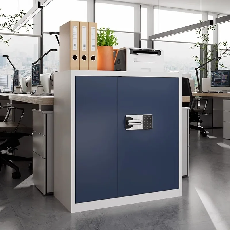 luxury safe box cheap price office furniture half height file cabinet fingerprint safe box